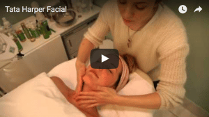 Tata Harper facial, facial, facialist
