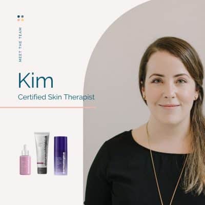 Certified Skin Therapist Kim with her fall skincare tips.
